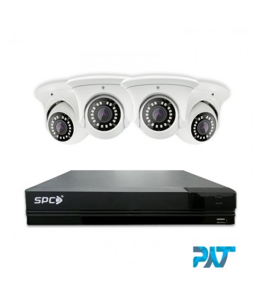 Paket CCTV SPC 4 Channel Ultimate 4 in 1 (DAY NIGHT COLOUR ON)