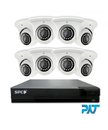 Paket CCTV SPC 8 Channel Ultimate 4 in 1 (DAY NIGHT COLOUR ON)