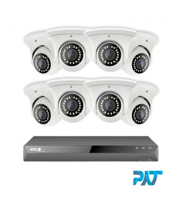 Paket CCTV SPC 8 Channel Performance IP (STARLIGHT)